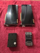 EVGA Geforce GTX 1080 FTW Sli confezione EK WaterBlocks raffreddamento ad acqua