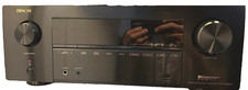 Denon AVR-X2800H Integrated Network A/V Receiver Black USB Setup Mic Headphones