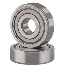 2 Pack 6200ZZ Double Sealed Deep Groove Ball Bearings 10x30x9mm Pre-Lubricate...