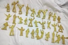 1950s Super Circus Performers & Side Show Acts Marx Playset Figures Yellow Color