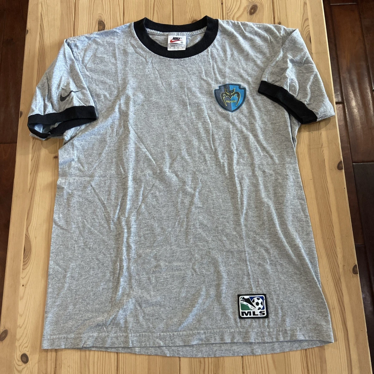 Nike Tampa Bay Mutiny MLS Soccer Ringer Shirt Mens Size Medium USA