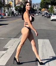 Marisol Yotta Walking In The Street 8x10 PRINT PHOTO