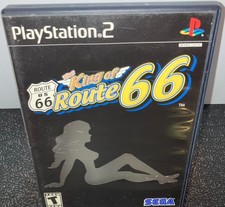 KING OF ROUTE 66 PlayStation 2 PS2 Game Tested CIB Complete VG Cond SEGA