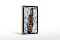 Holzschild Spruch 12X18 Cm Leben Ist Kurz Um Warmes Bier Deko Schild