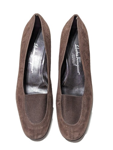 Salvatore Ferragamo Pasquale Mens Horsebit Moccasin Loafer Black Suede 9D $680 Salvatore Ferragamo Pasquale Mens Horsebit Moccasin Loafer  main image 2