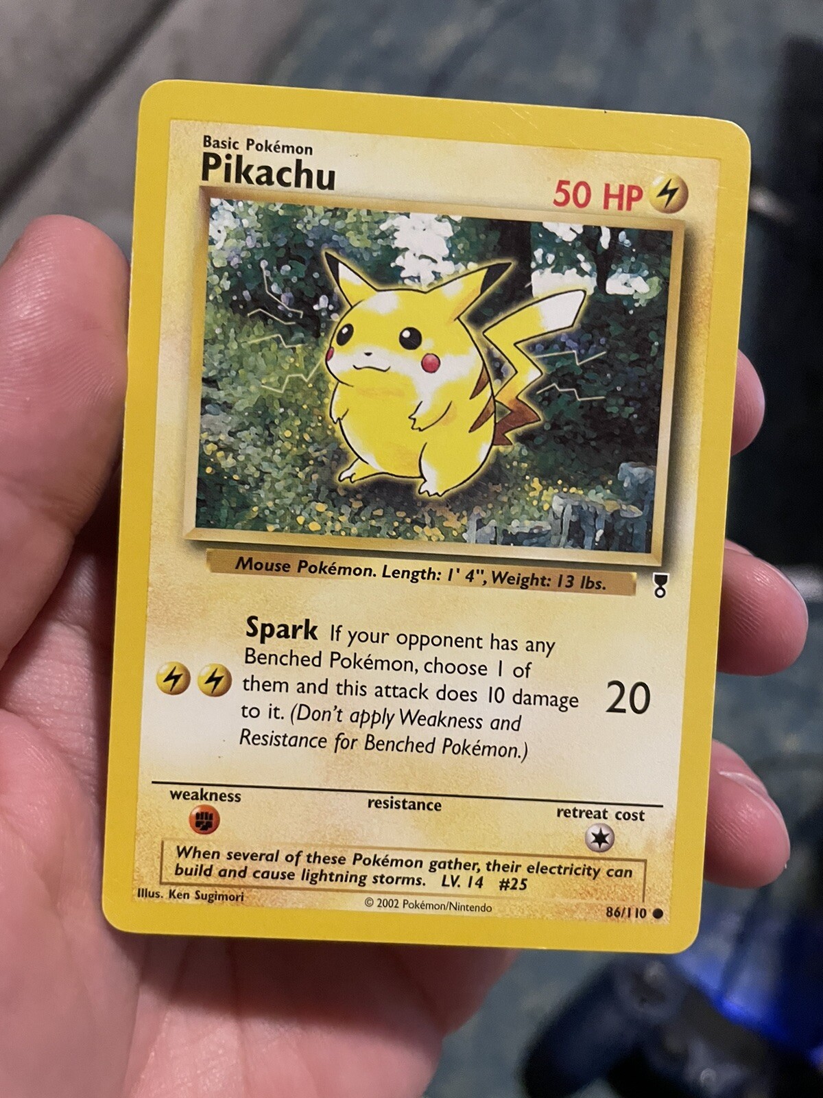 Pokémon TCG Pikachu Legendary Collection 86/110 Regular Common