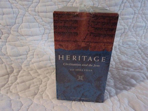 HERITAGE CIVILISATION AND THE JEWS VHS NEU ABBA EBAN DOKUMENTARFILM 5 VIDEO BOX SET - Bild 3 von 9