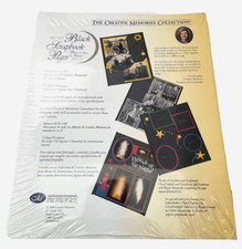 Creative Memories Black Scrapbook Pages 8.5 x 11 in. 15 Sheets 30 Pages RCM-11BL