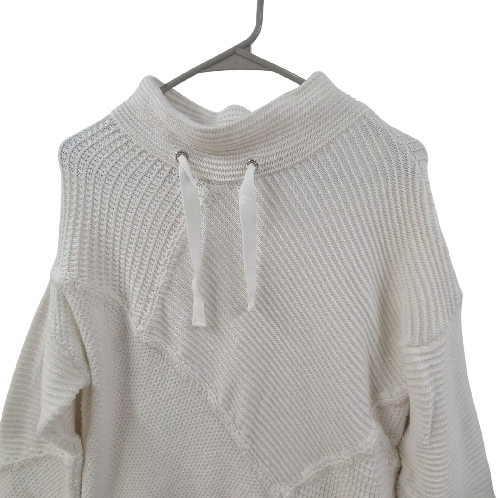 Soft Surroundings Mock Neck Patchwork Popover Swe… - image 2
