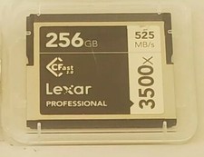 Lexar 256GB Professional 3500x CFast 2.0 Memory Card