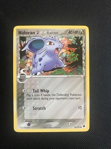 Nidoran 56/101 EX Dragon Frontiers Pokemon Card NM