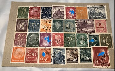German Stamps Late 30s early 40s