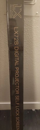 lx-digital-projector-self-lock-screen-lx72b-msrp-1249-ebay