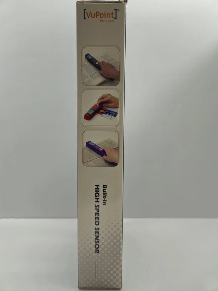 VuPoint Solutions Magic Wand 2 ST441PU Portable Scanner – 900 DPI, LCD, New Seal - Image 4 of 4