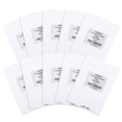 100pcs Dental Orthodontic Crimpable Hook Stops Type 10pcs/Pack FIT archwires