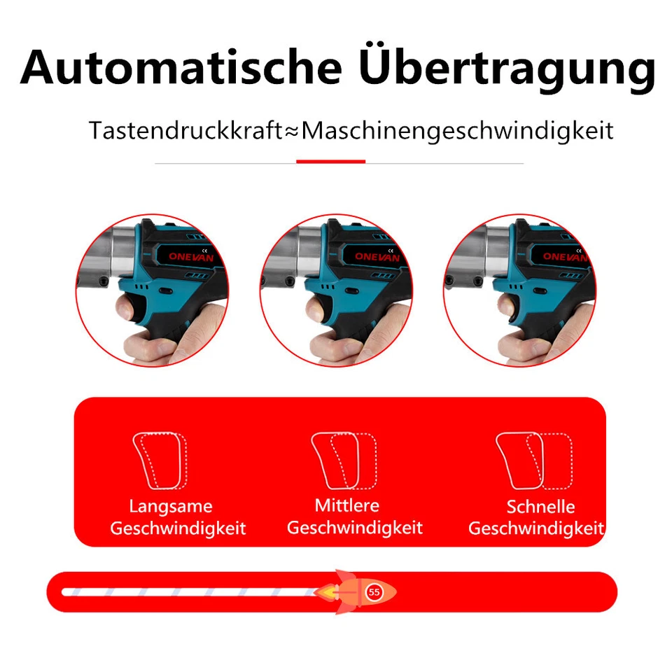 800W 18V Akku Blechschere Elektrisch Schere Akkuschere Metall-Schere Für Makita - Bild 4 von 4