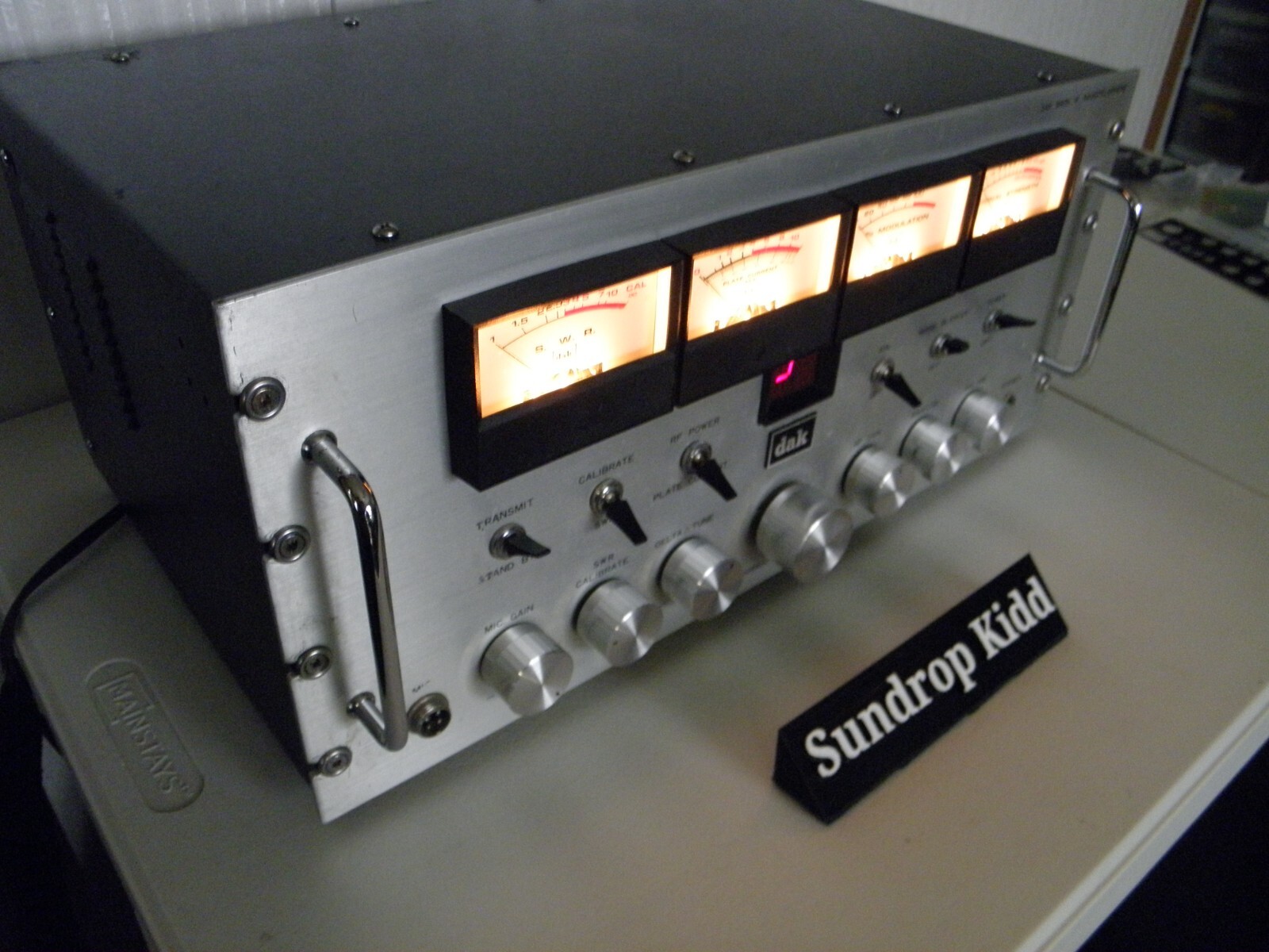 DAK Mark IX 9 Radiotelephone CB Radio Base Station 40 Channel LK eBay