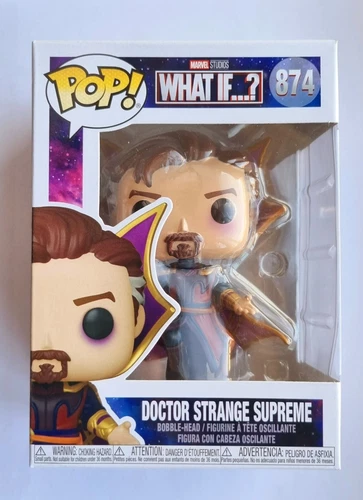 NUEVA FIGURA MARVEL FUNKO POP DOCTOR EXTRAÑA SUPREMA #874 NUEVA SELLADA 