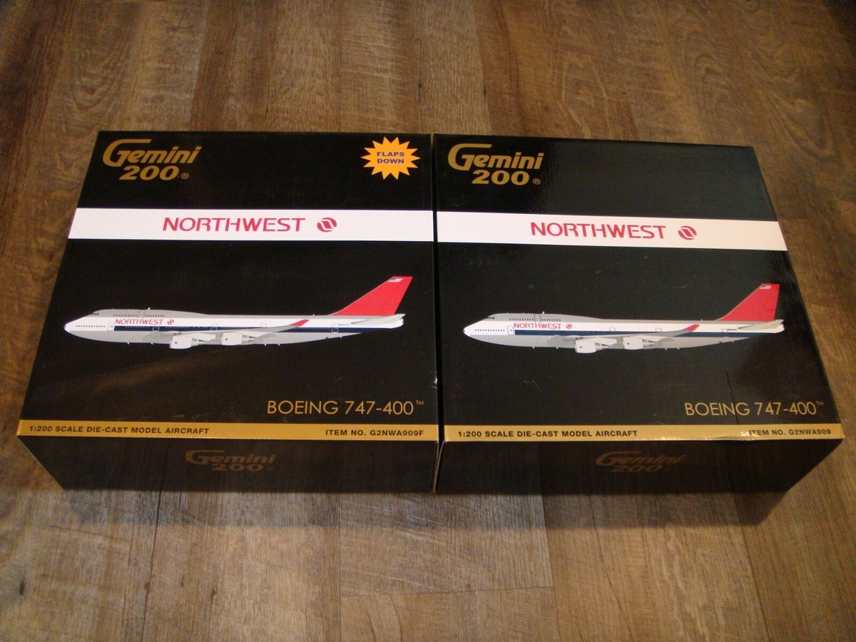 Gemini200 B747-400 G-CIVB Negus ニガス ジェミニ British Airways Boeing 747-400 G-CIVB Negus 100 years livery