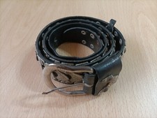 Vintage Men's Black Belt 90s Good Condition A little rusty.