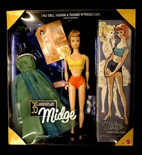 Vintage 35th Anniversary Midge Doll by Mattel, Barbies Best Friend