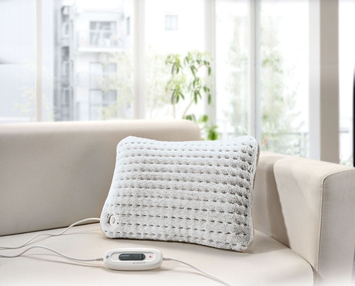 Silvercrest Electric Heated Cushion Pillow Pad Muscle Pain Relief