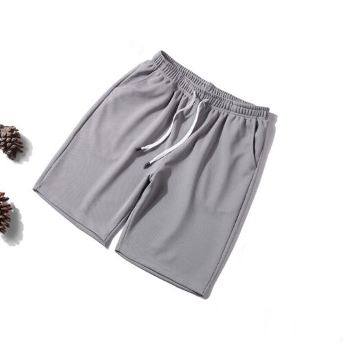 Herren Fitnessstudio Bodybuilding Shorts schnell trocknende Taschen Netz Training Laufen Sport - Bild 6 von 17