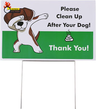 - Yard Signs, No Pooping Dog Signs for Yard, Pick up Your Dog Poop Signs, Dog Po
