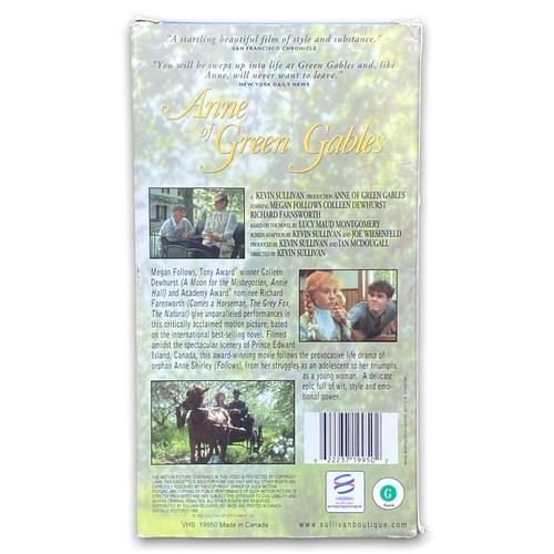 Anne of Green Gables (2 VHS Set) Digitally Restored 1995 • Excellent Condition - Foto 3 di 6