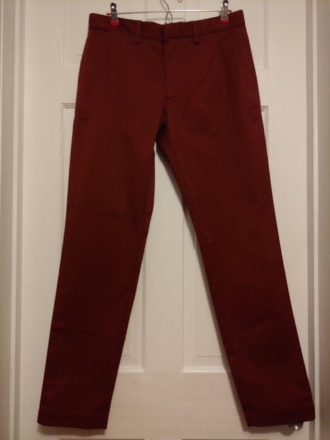 Banana Republic Mens Mason Athletic Tapered Rapid Movement Chino PANT 31W X 32L | eBay