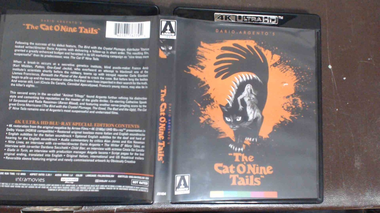 The Cat O' Nine Tails (Ultra HD, 1971)