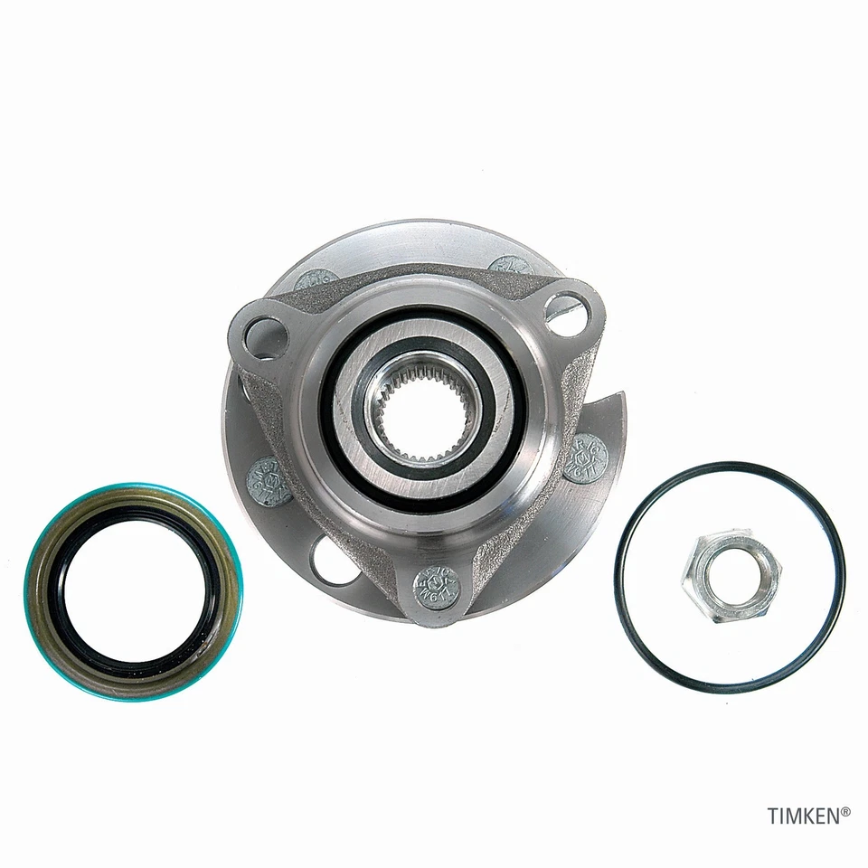 Conjunto de cojinete de rueda y buje trasero Timken 1985 para Pontiac Fiero 1984-1988 tracción trasera Foto 3 de 4