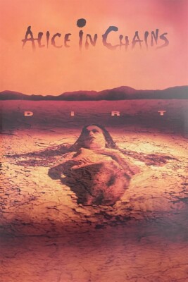 ALICE IN CHAINS DIRT LP ALBUM COVER POSTER NEW 24x36 FREE SHIPPING