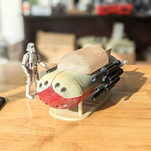 Mobquet A-1 Deluxe Floater Landspeeder for 3.75 in Figure Diorama