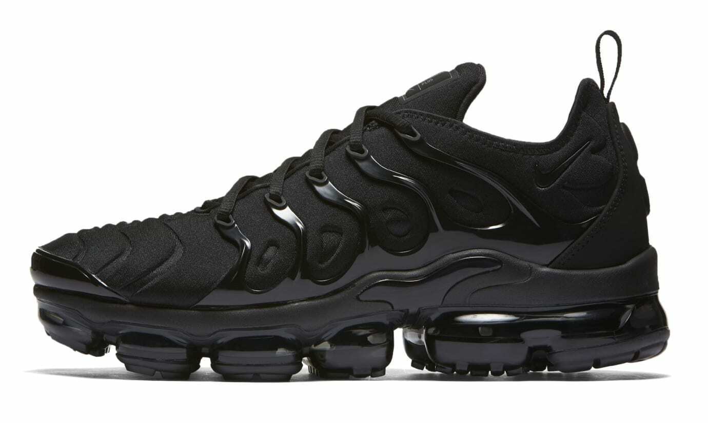 Nike 924453-004 Air Vapormax Plus - Triple Black for sale online | eBay