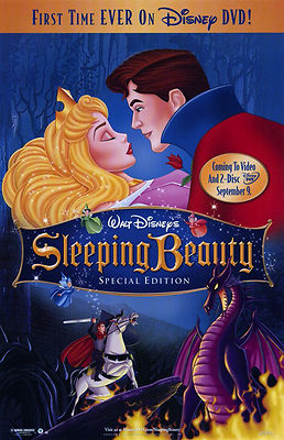 SLEEPING BEAUTY (1959) ORIGINAL DVD MOVIE POSTER - ROLLED | eBay