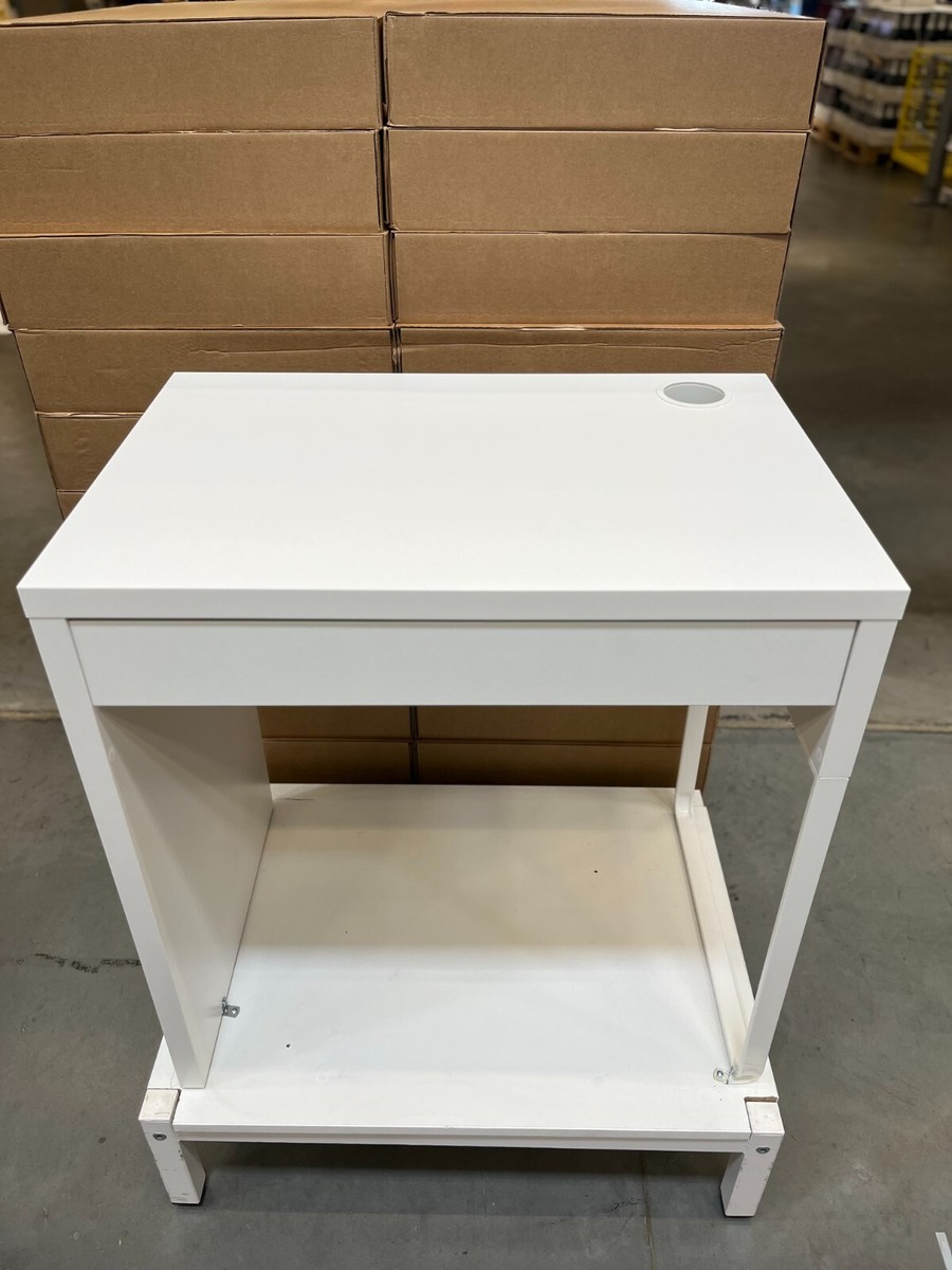 New IKEA MICKE White Desk with Drawer 73x50 cm (28 ¾x19 ⅝