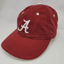 Alabama Script Youth Red Cap Hat by The Game  Hook & Loop