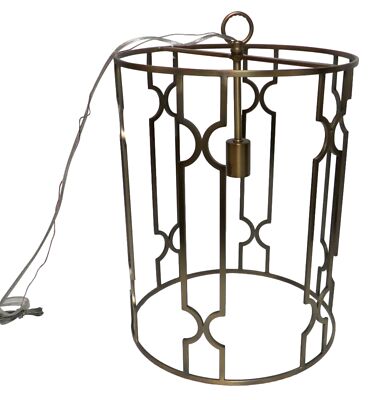 Capital Lighting 338911AD Gealterte Brass-Polished 35.6cm Eine Birnen Decken