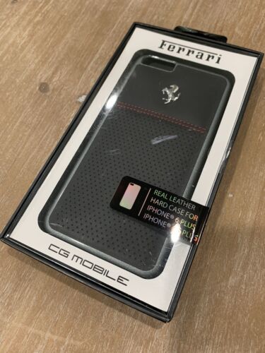Funda rígida de cuero perforado Scuderia Ferrari Berlinetta para iPhone 6 Plus - Imagen 3 de 4