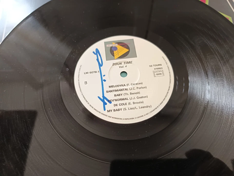 Zouk Time Vol.4 1987 VG+/EX - Photo 3/4