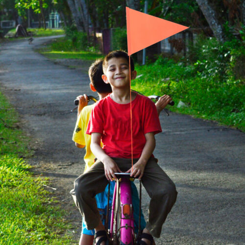 5 Pcs Warning Pennant Kids Cycling Accessory Bike Flag Baby Child