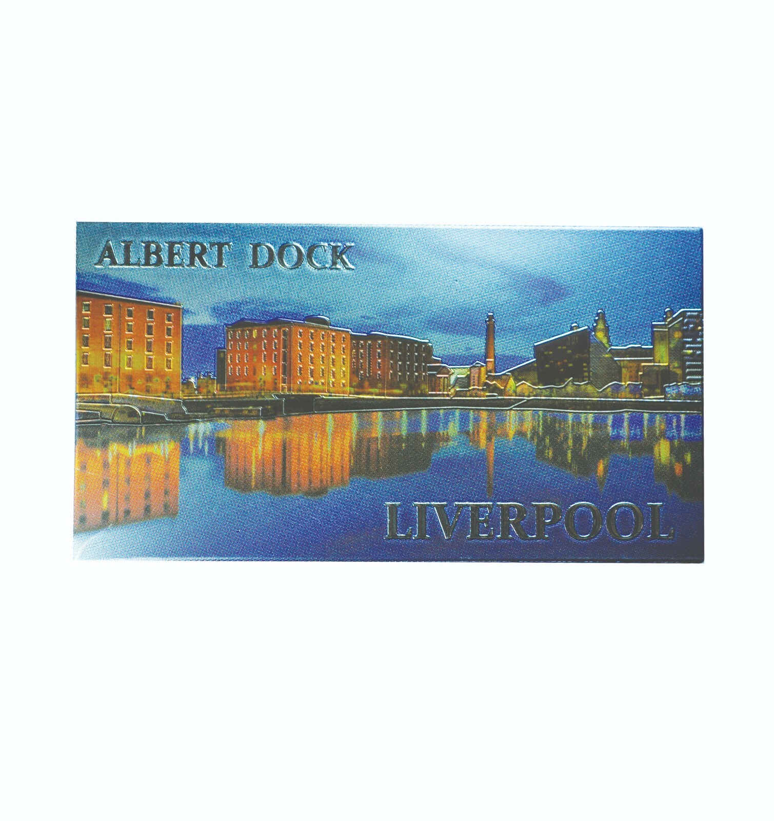 Liverpool Albert Dock (View 2) Foil Fridge Magnet