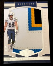 2016 Joey Bosa Plates & Patches Jumbo 6-Break Patch Rookie Full Coverage 22/50!!