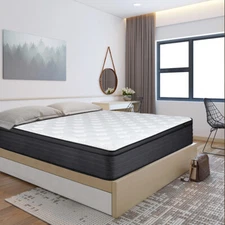 12" 14"Gel Memory Foam Mattress Innerspring Medium Twin Full Queen King in a box