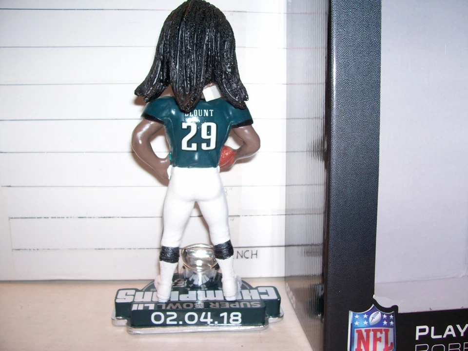 Legarrette Blount Phila 2018. ANILLO BOBBLEHEAD ÁGLES SUPER BOWL 52 CHAMPIONS  Foto 4 de 4