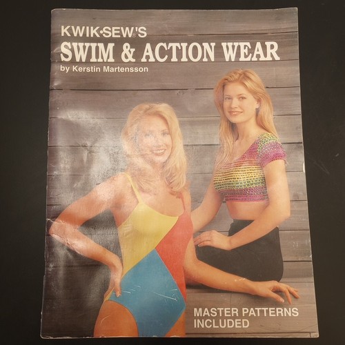 Kwik Sew's Swim & Action Wear Patterns - Book Only! No Master Patterns VTG - Picture 3 of 12