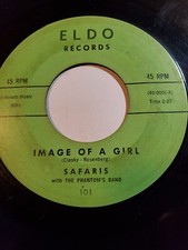 Safaris w/ The Phantom's Band: Image Of A Girl / 4 Steps To Love -GOOD+ F34