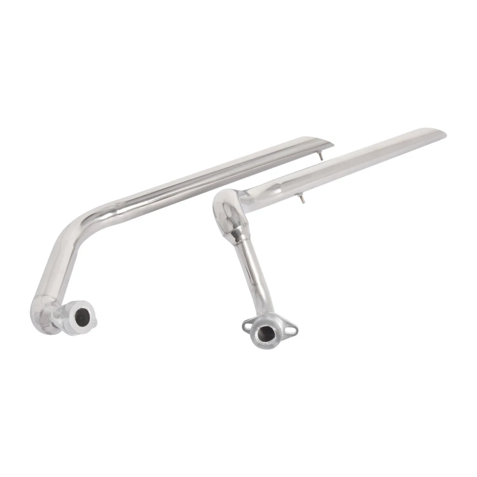 POLISH Exhaust Pipe Silencer for Yamaha Virago 700 XV750 1984-1998 XV1100 86-99 Foto 4 de 4