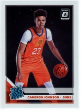 Cameron Johnson 2019-20 Donruss Optic Rated Rookie Base Prizm RC #200 Suns